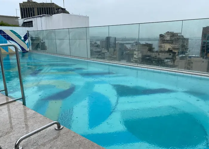 Studio 309 Luxo no coração do Rio - piscina, academia, sala de reunião Rio de Janeiro
